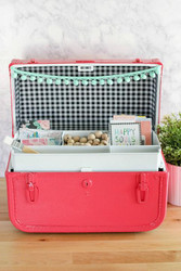 Repurposed Vintage Suitcase